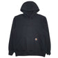 Mens Black Carhartt  Hoodie Jumper