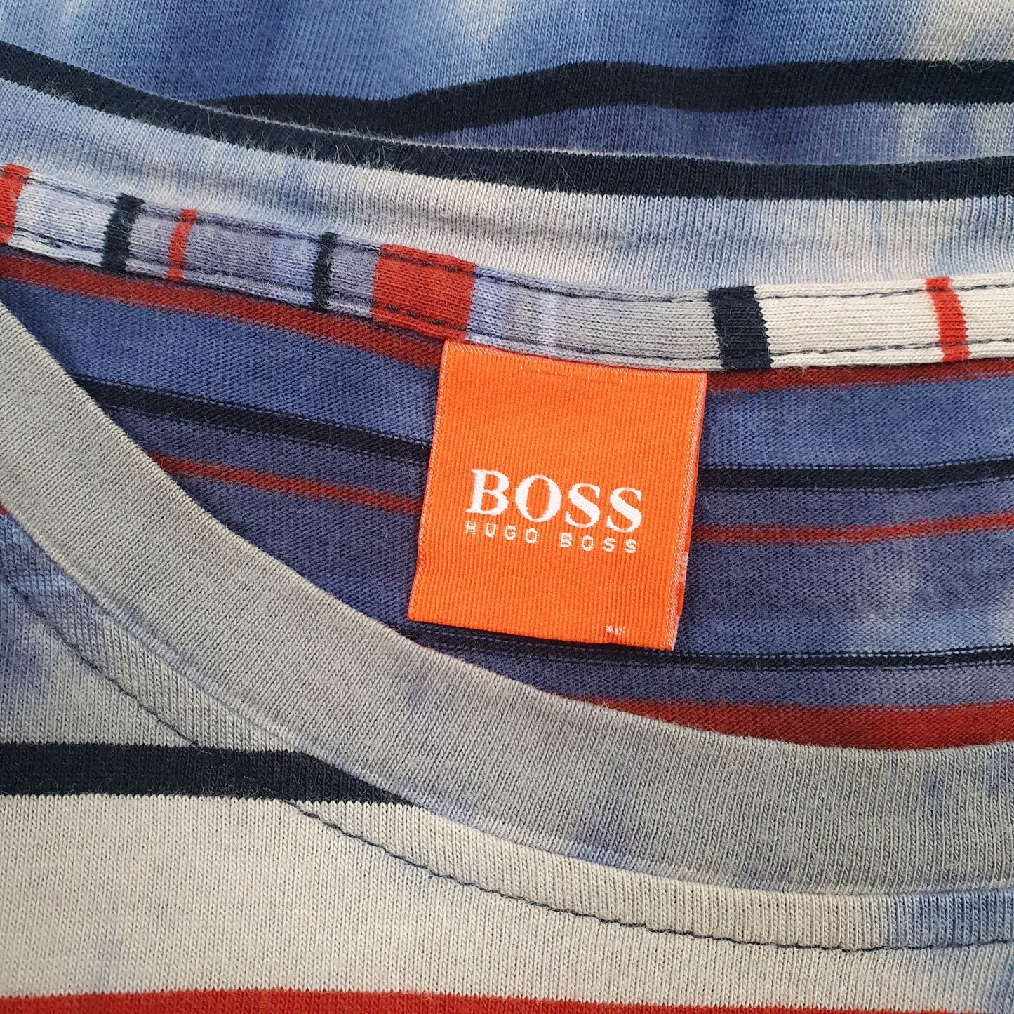 Mens Blue Hugo Boss   T Shirt