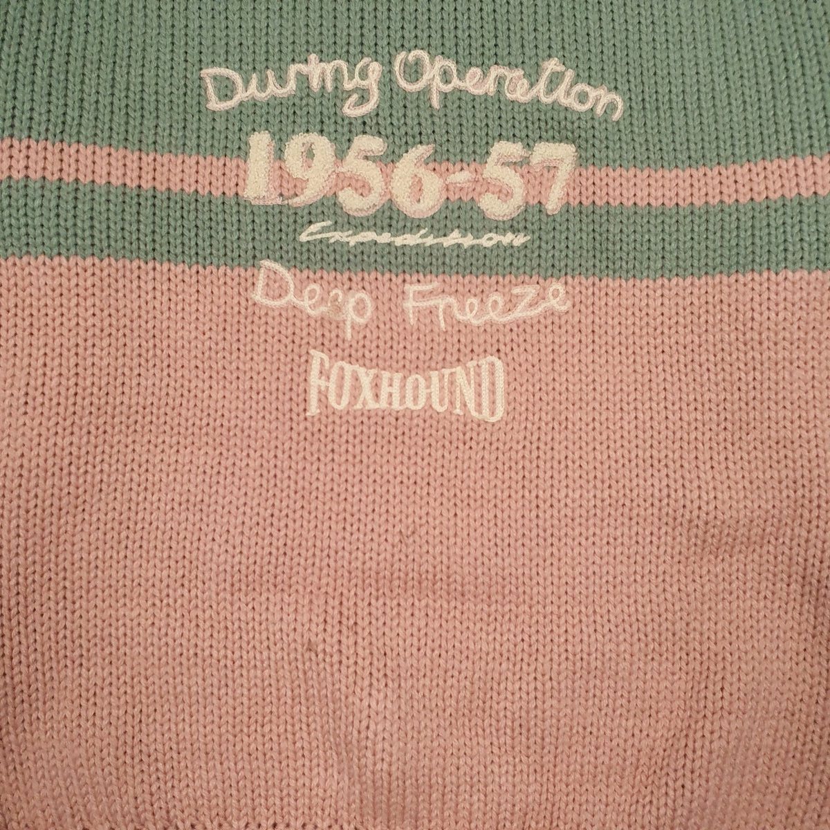Womens Pink Foxhound  Crewneck Jumper