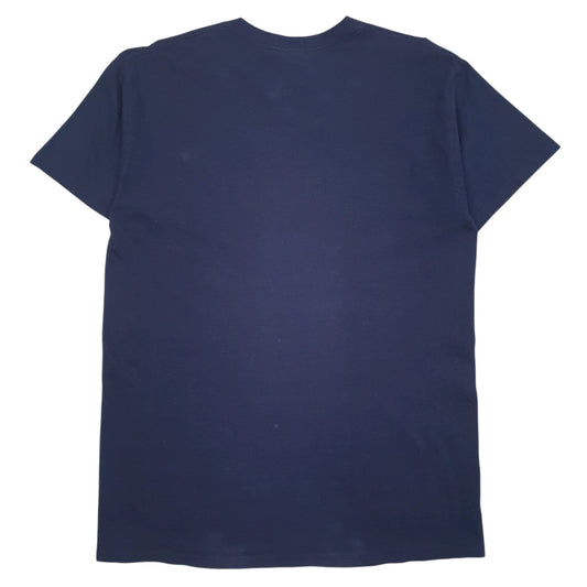 Mens Navy Gildan   T Shirt