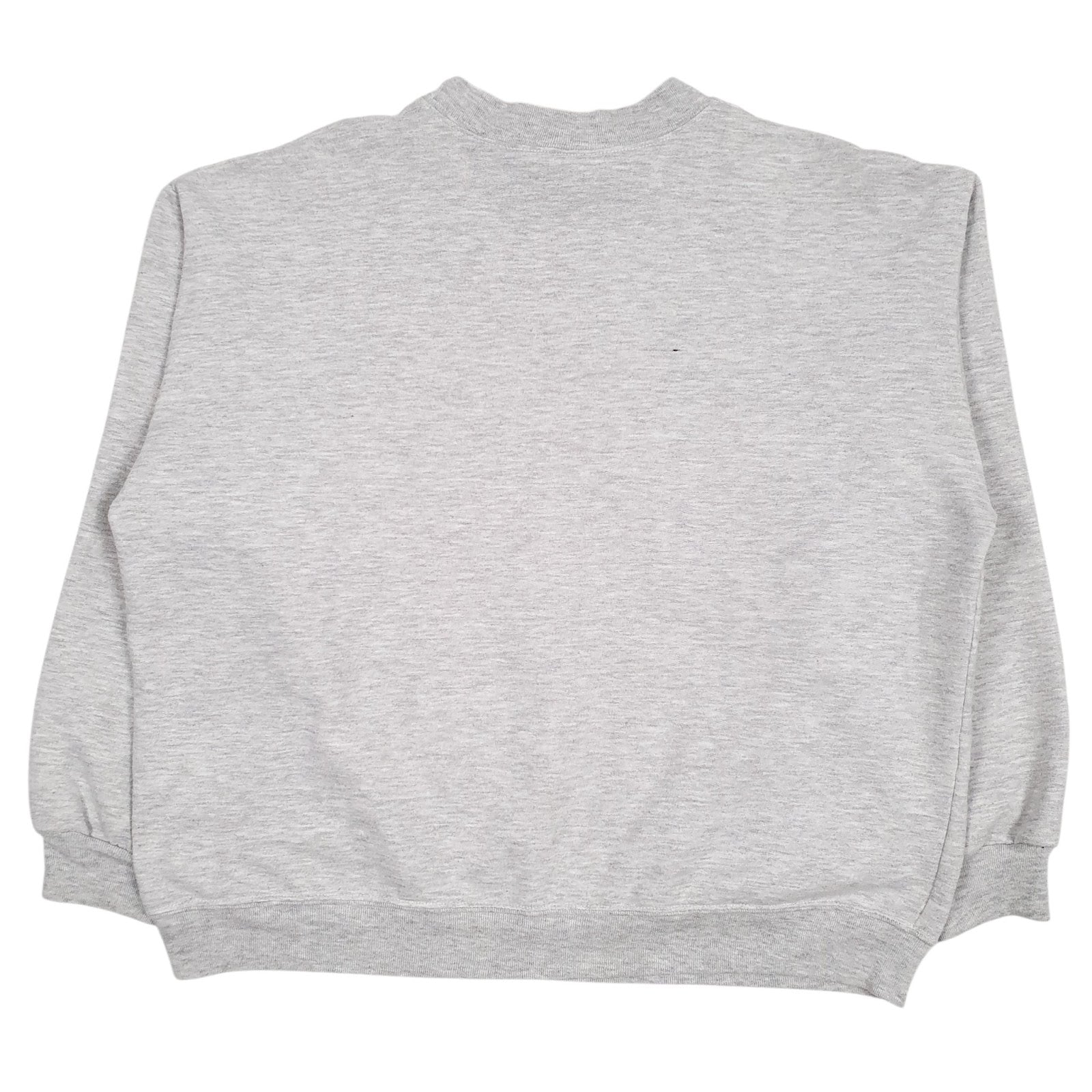 Mens Grey Unbranded Graphic Vintage 90s Crewneck Jumper