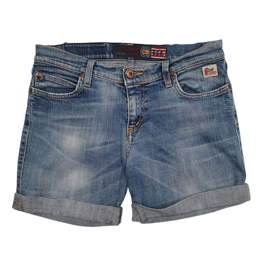 Womens Blue Roy Rogers  Denim Shorts