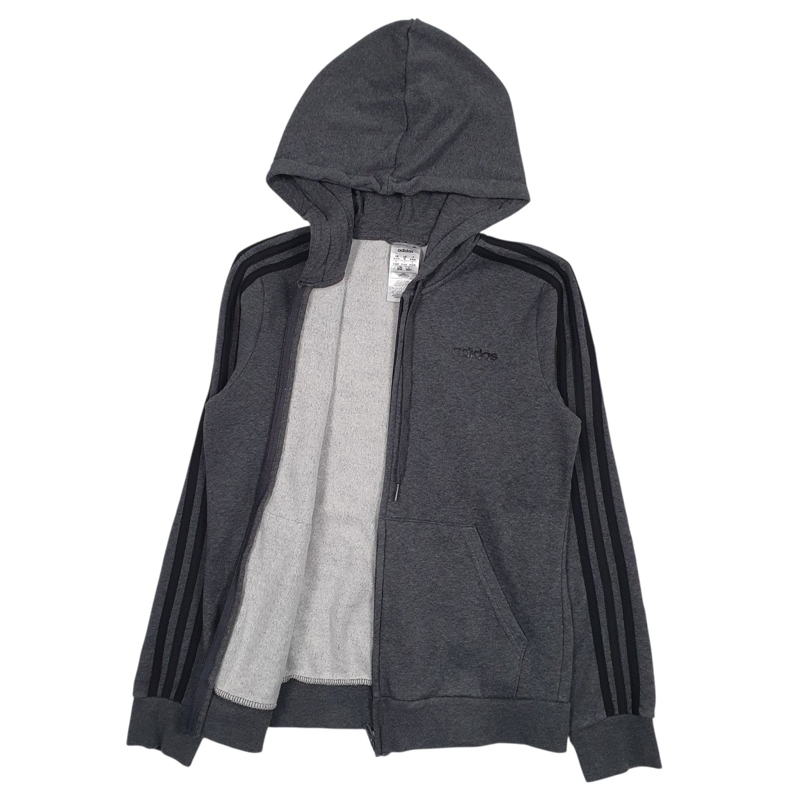 Womens Grey Champion  Full Zip Jumper
