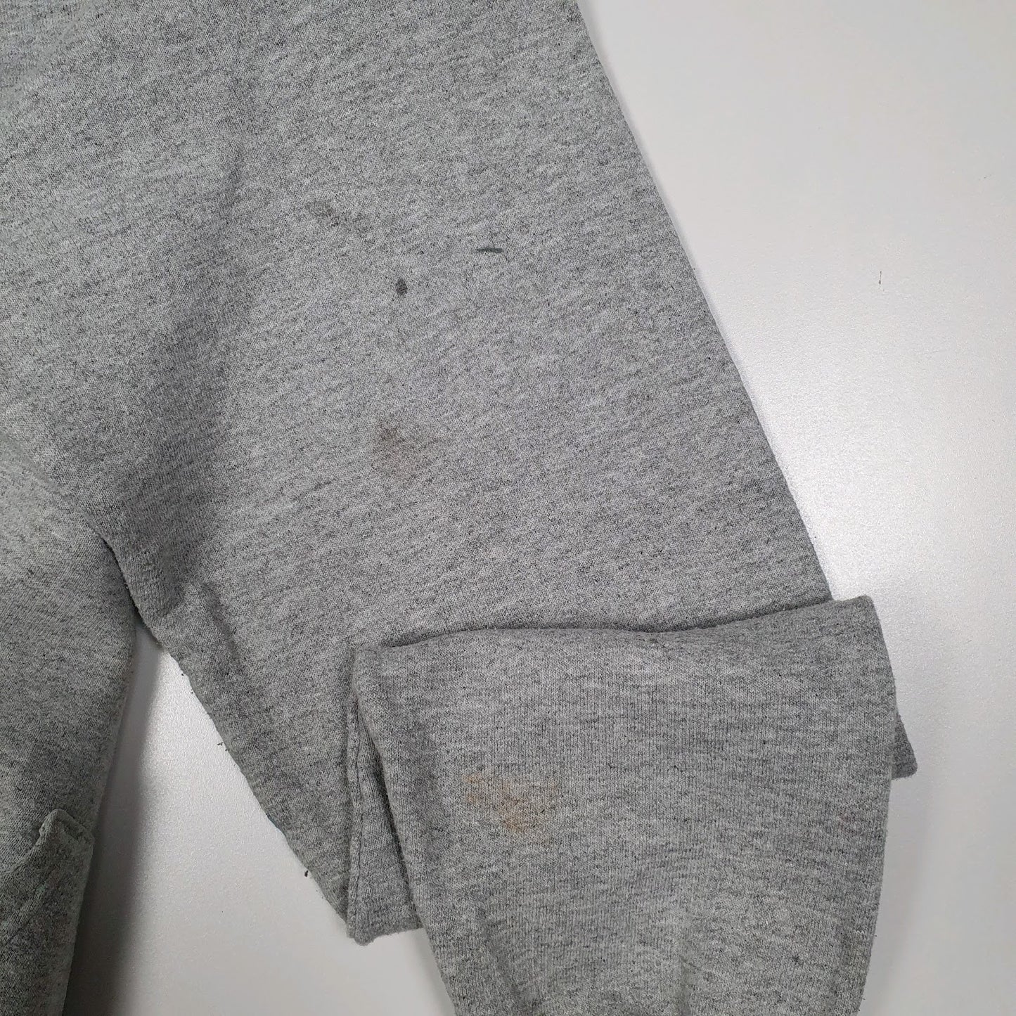 Mens Grey Champion Navy Hoodie Jumper