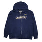 Womens Navy Nike NFL Los Angeles Chargers Hoodie Full Zip Jumper