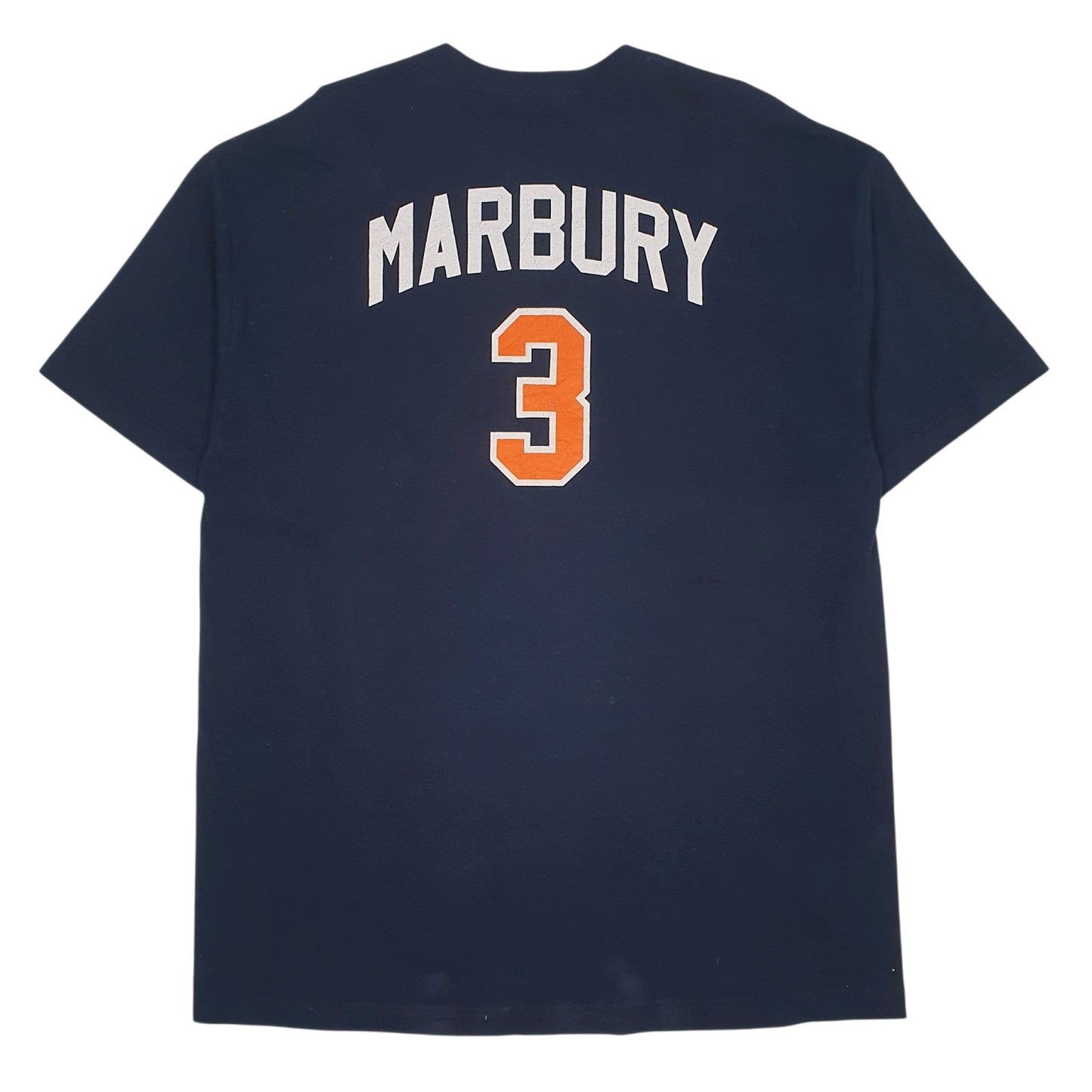 Mens Navy Starbury NBA Spellout  T Shirt