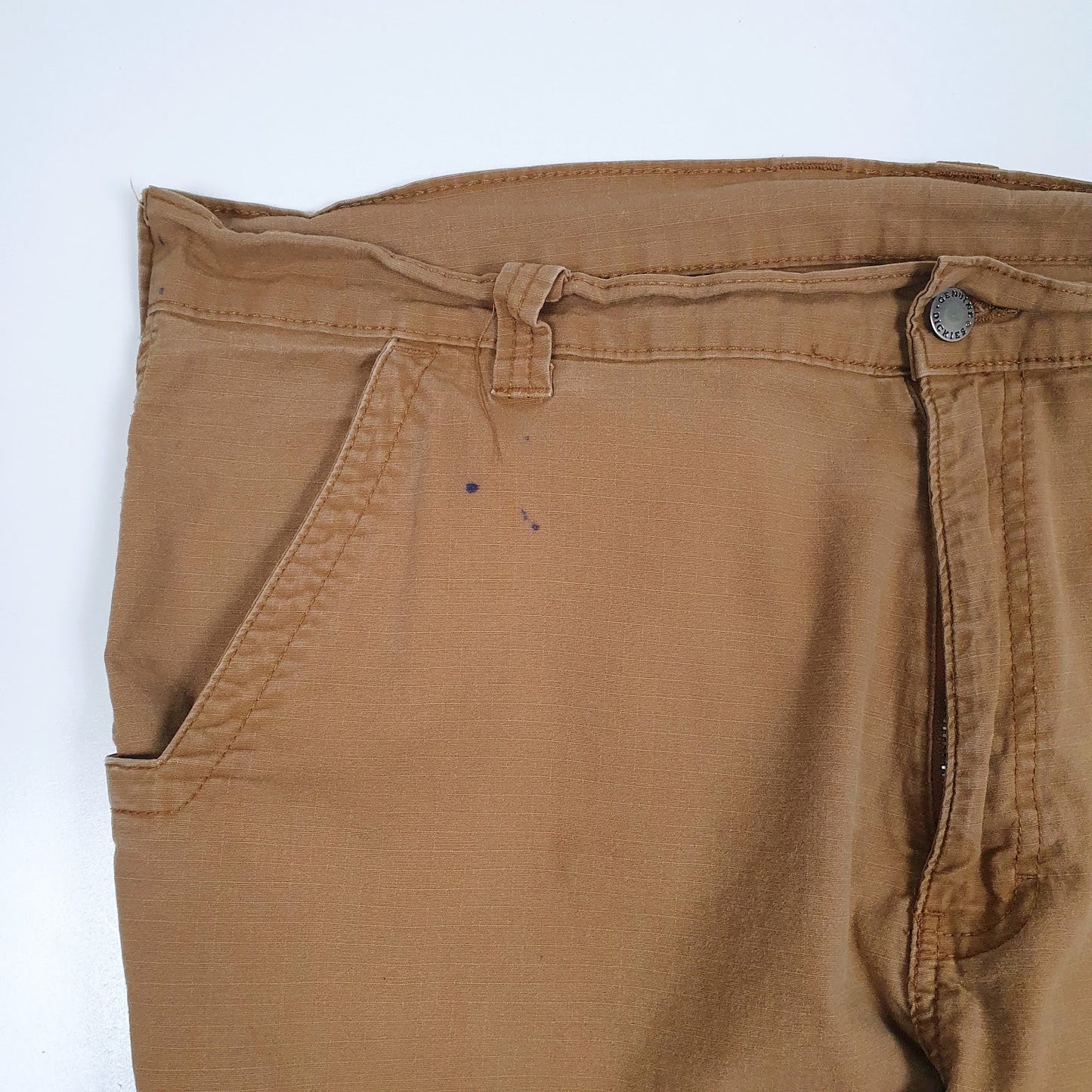 Mens Brown Dickies   Trousers