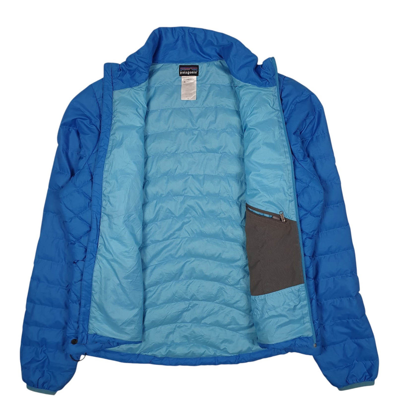 Womens Blue Patagonia Down Sweater  Coat
