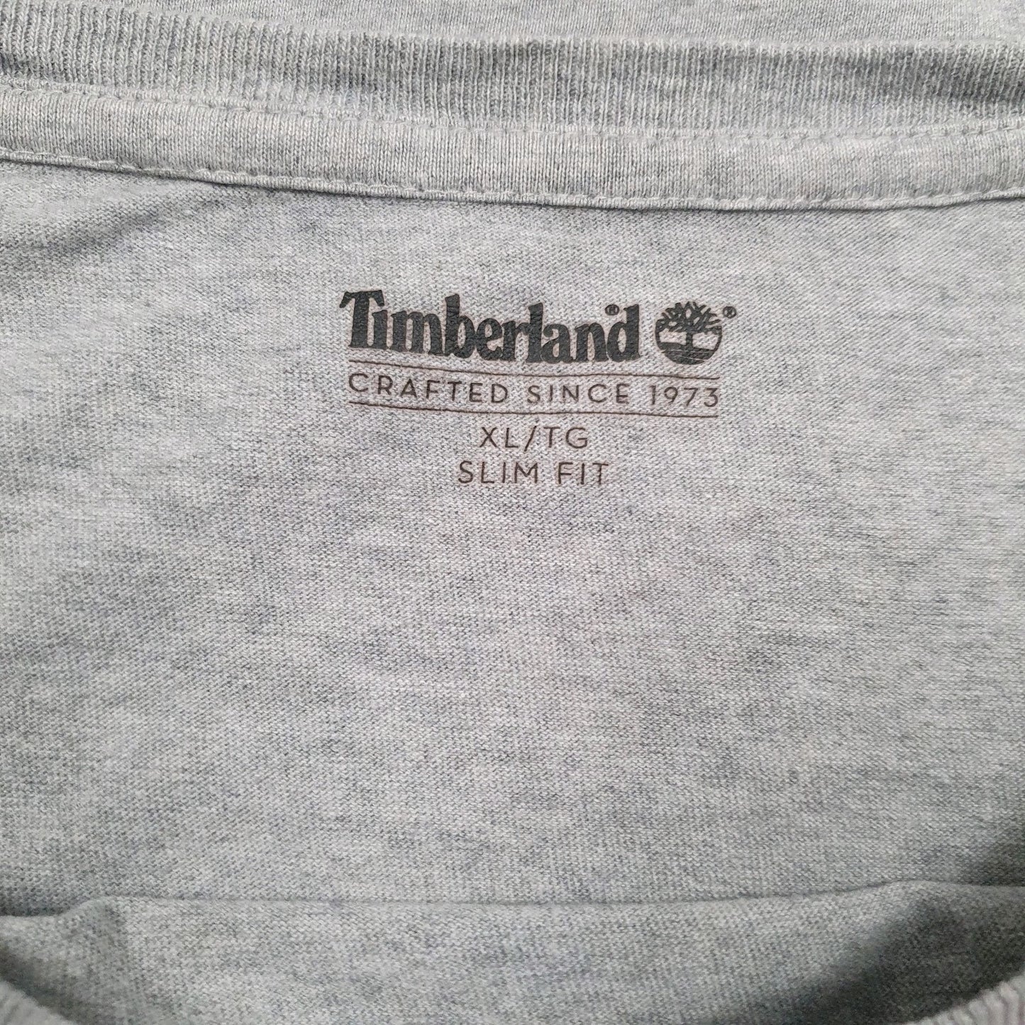 Mens Grey Timberland Slim  T Shirt