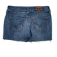 Womens Blue Levis   Shorts