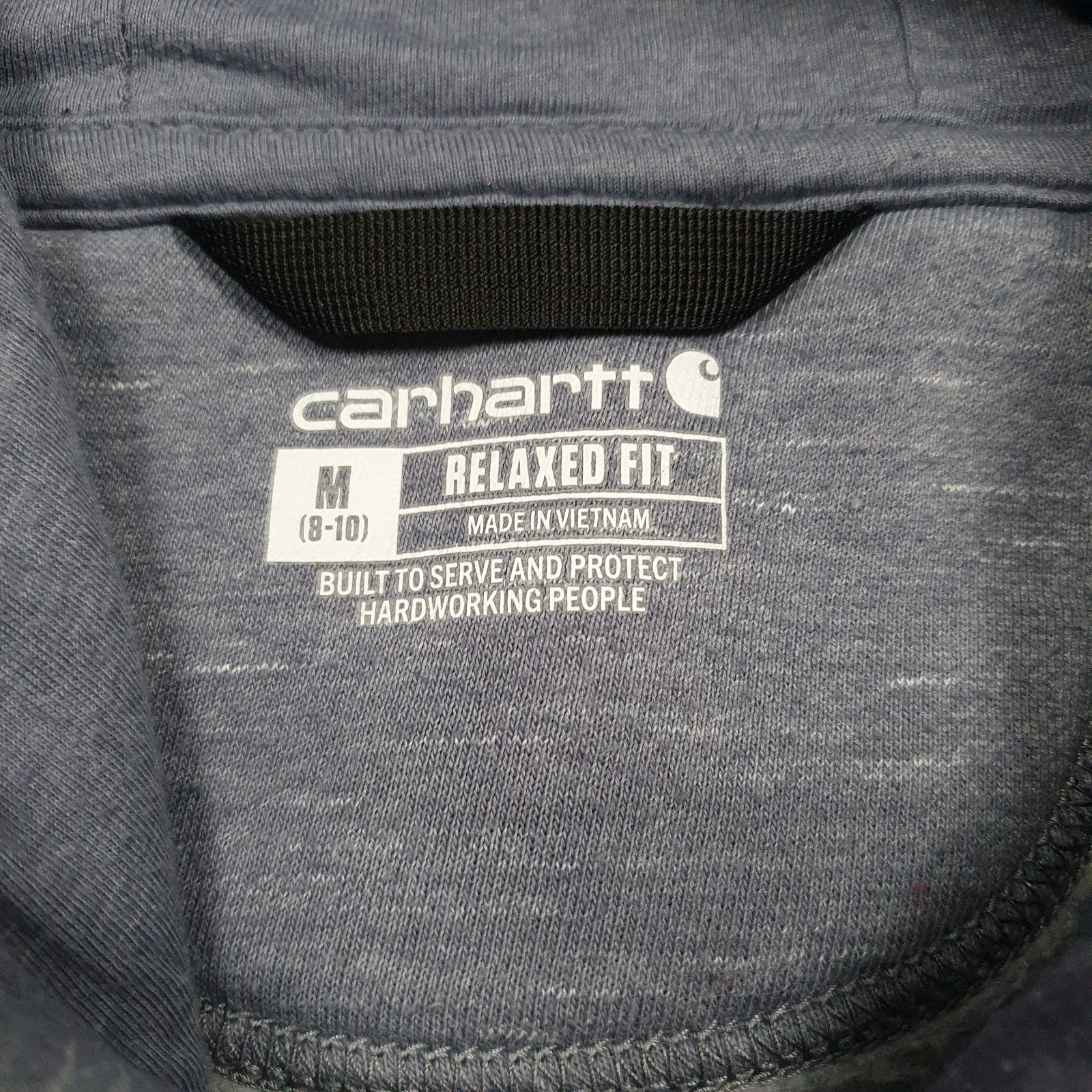 Womens Blue Carhartt  Hoodie Jumper