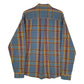 Mens Blue Eddie Bauer Flannel  Shirt