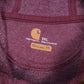 Mens Red Carhartt  Hoodie Jumper