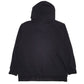 Mens Black Adidas Spellout Hoodie Jumper