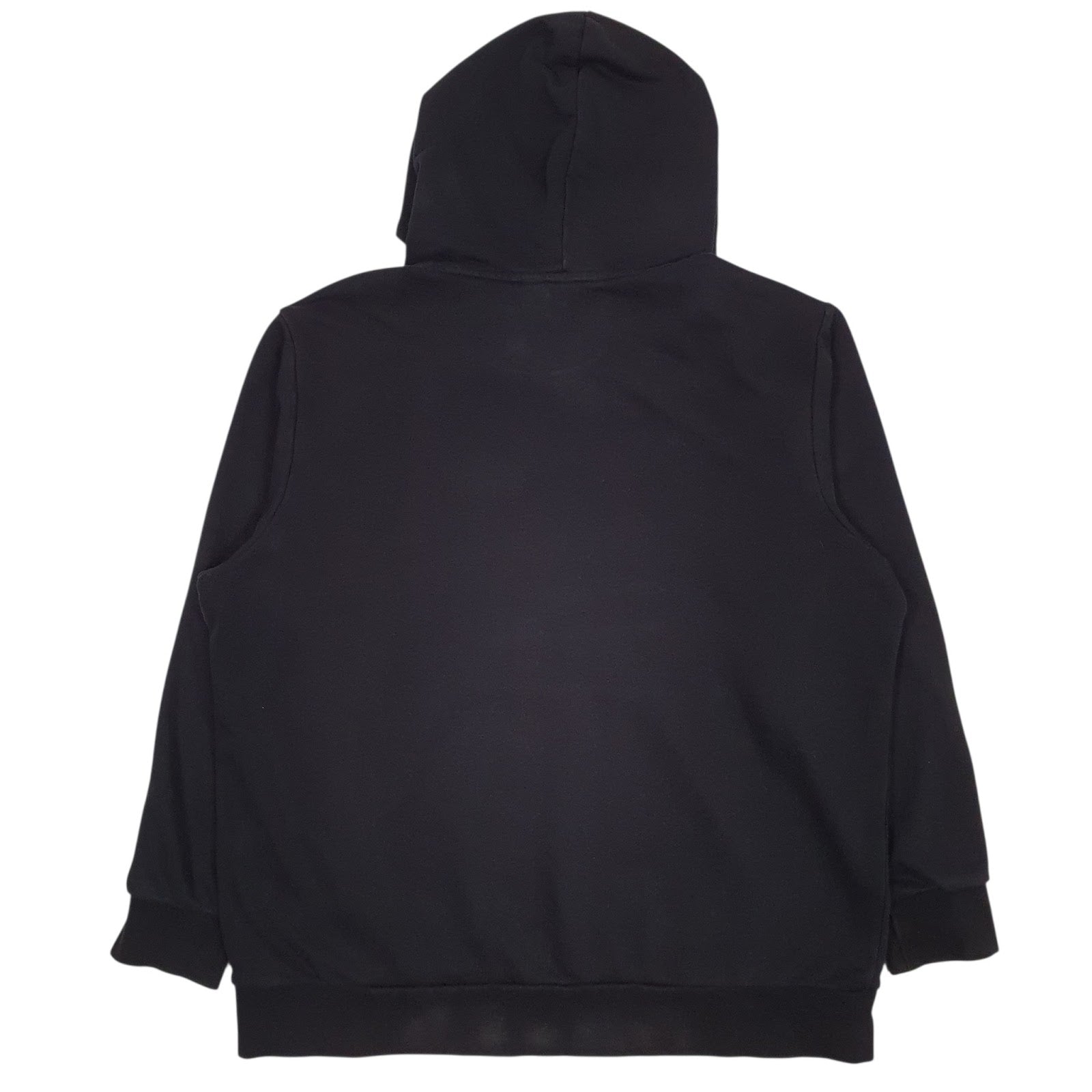 Mens Black Adidas Spellout Hoodie Jumper