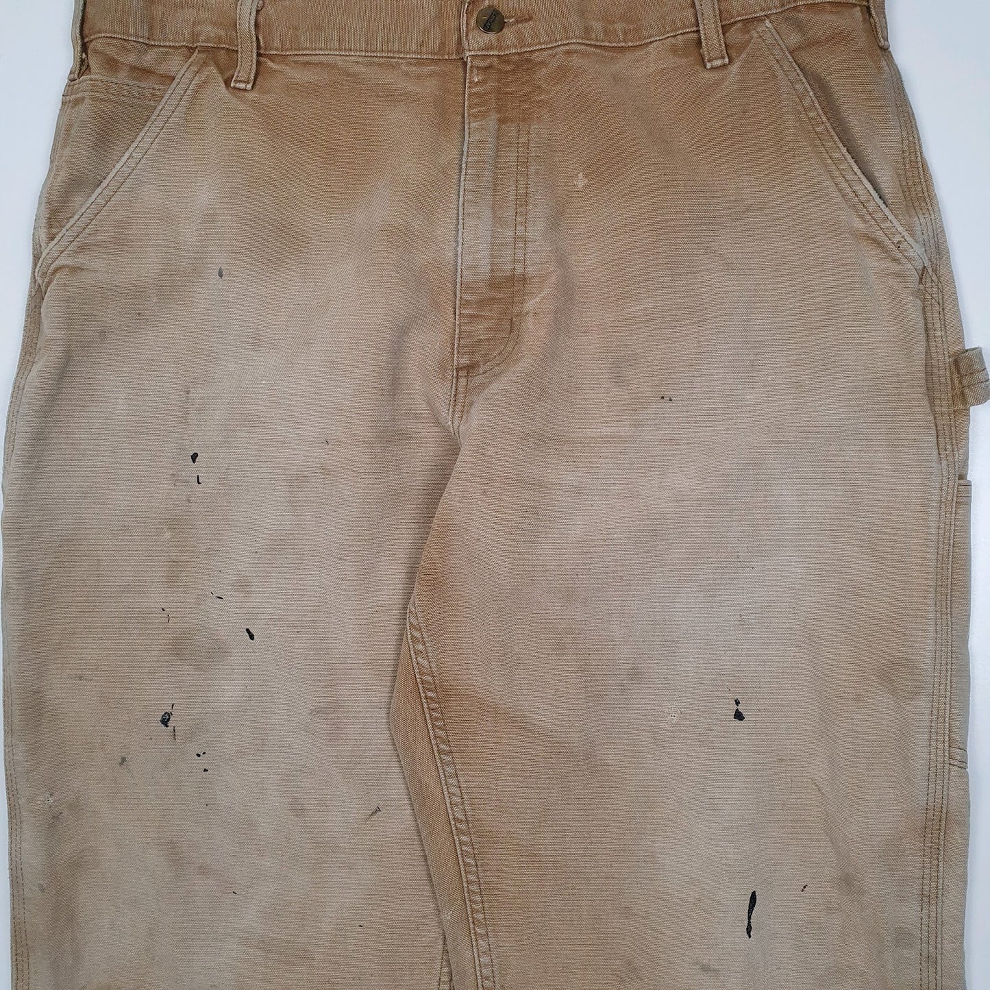 Mens Beige Carhartt B11  Trousers