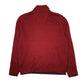Mens Red Nautica  Quarter Zip Jumper