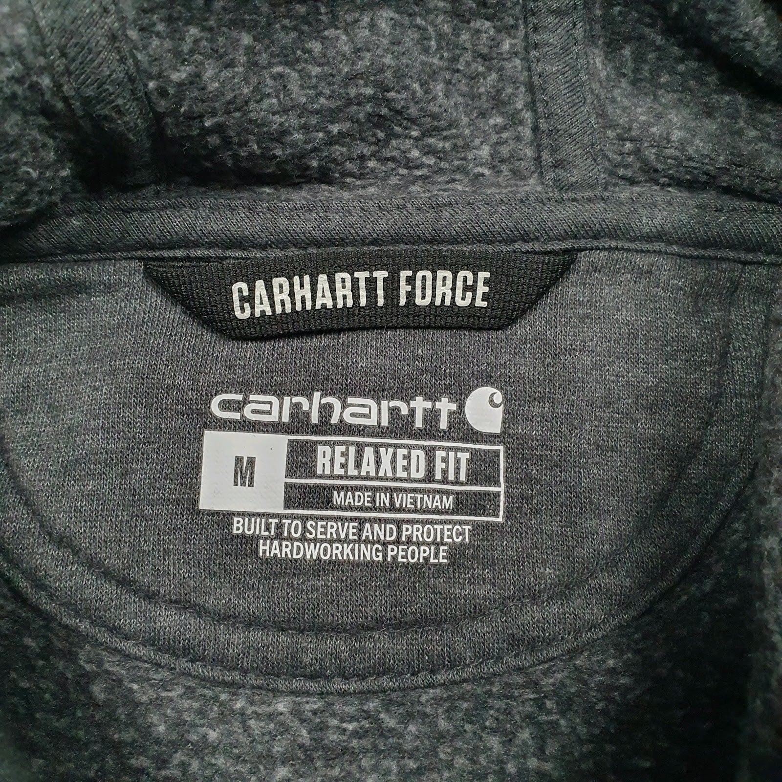 Mens Grey Carhartt  Hoodie Jumper