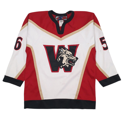 Mens White SP Jersey Washington Wild Things Long Sleeve T Shirt
