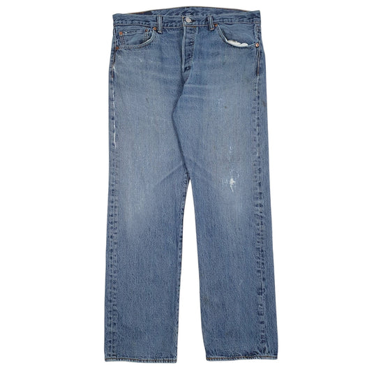 Mens Blue Levis  501 JeansW35 L30