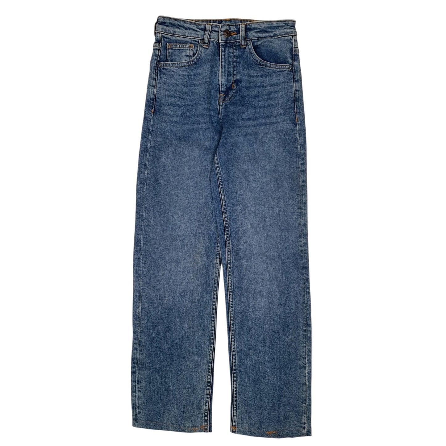 Womens Blue Bershka  High Rise JeansW24 L26