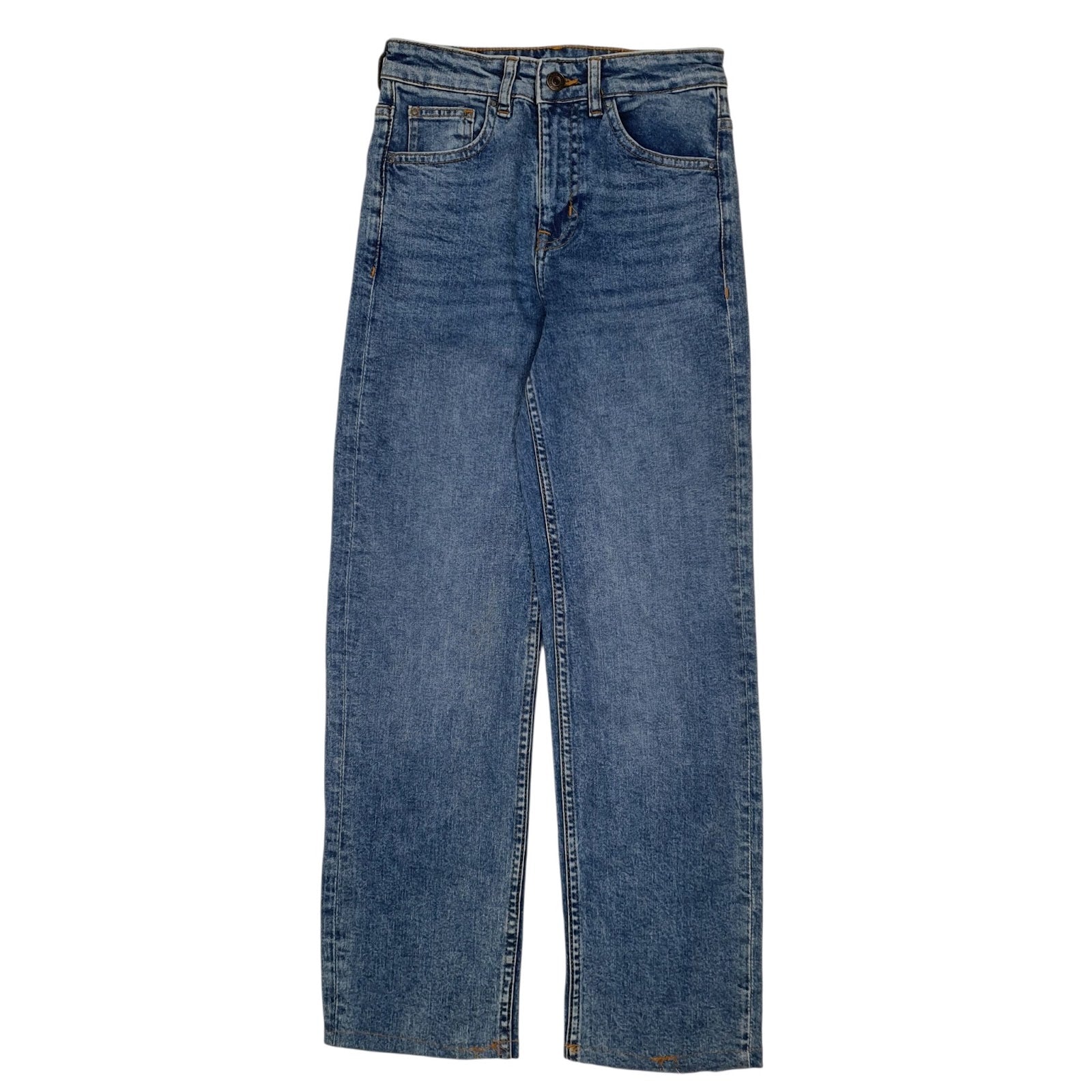 Womens Blue Bershka  High Rise JeansW24 L26