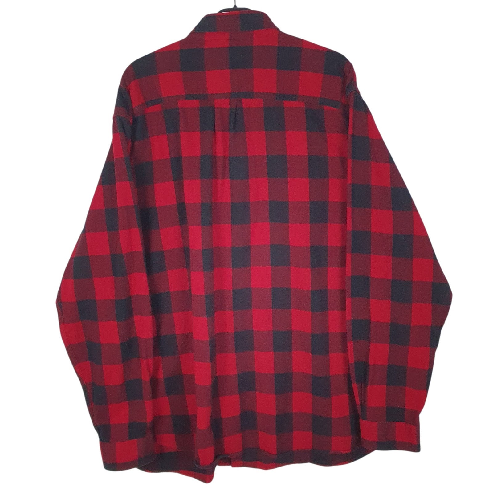 Mens Red L.L.Bean Flannel  Shirt