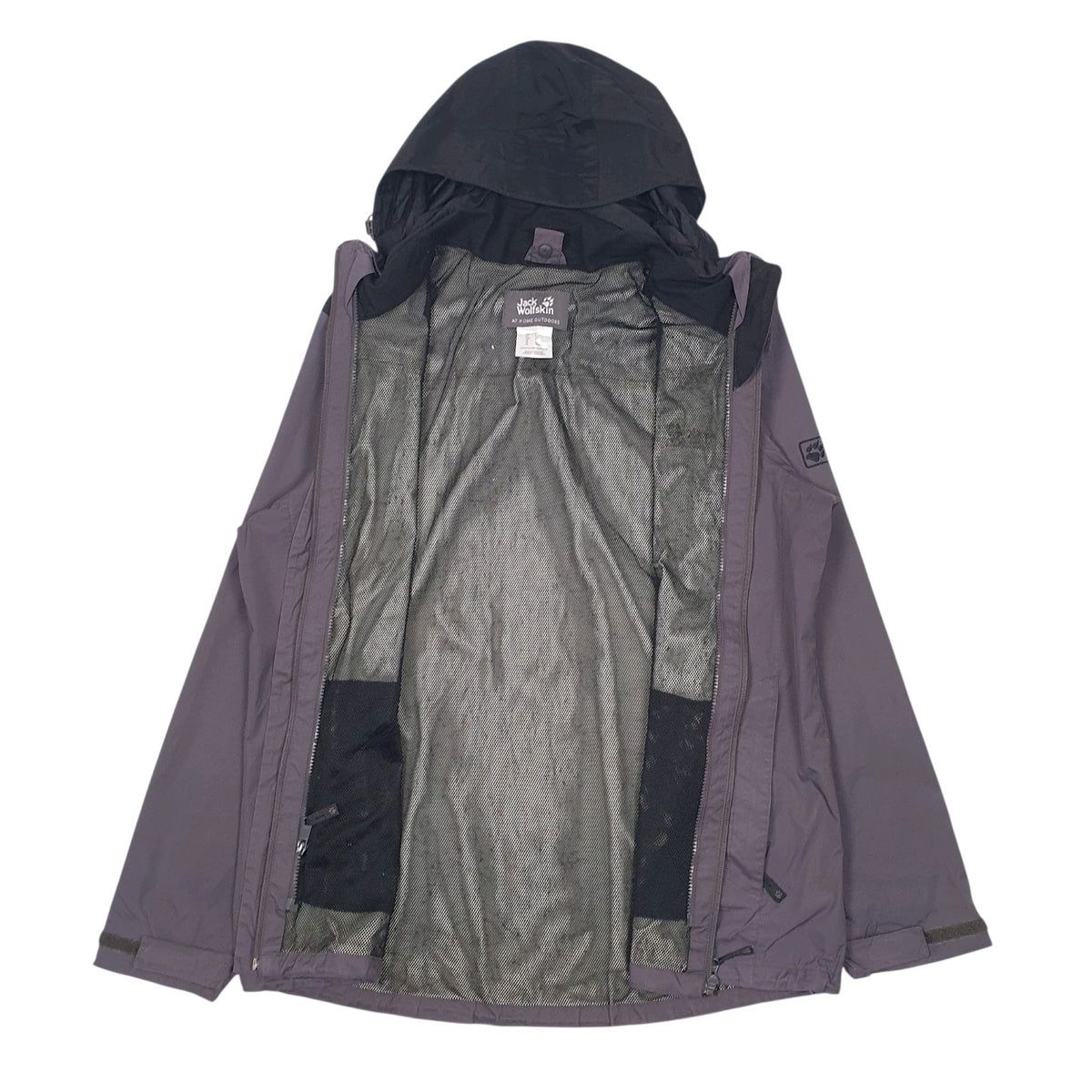 Mens Grey Jack Wolfskin   Coat