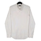 Mens White Calvin Klein  Long Sleeve Shirt