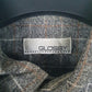 Mens Grey Glossy Flannel  Shirt