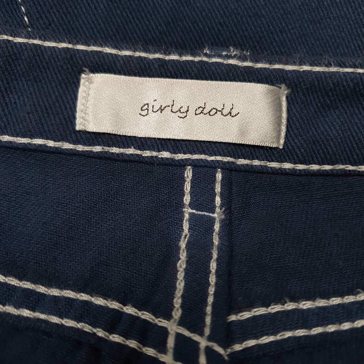 Womens Blue Girly Doll   Jeans