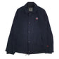 Mens Navy Levis Sherpa Lined  Coat