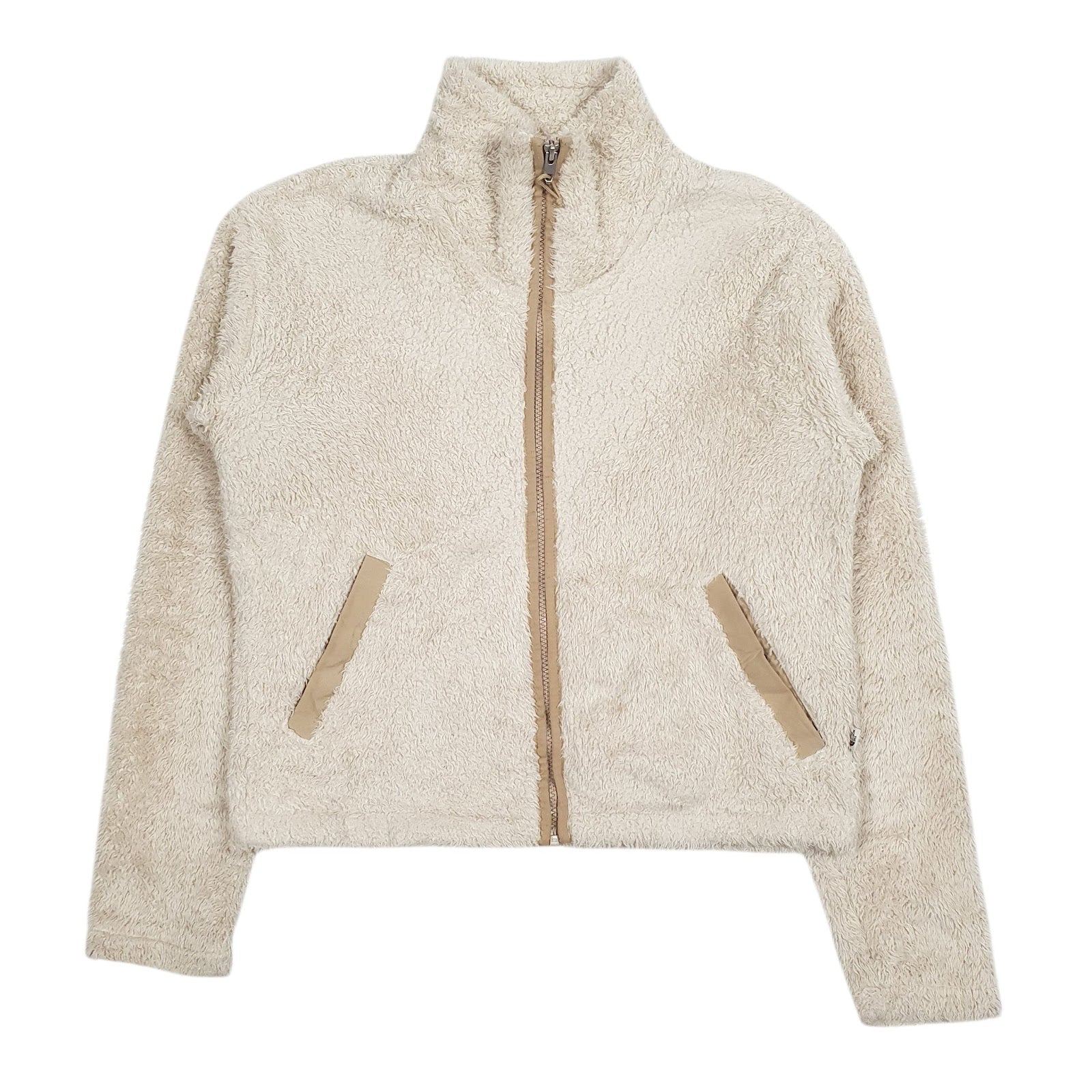 Womens Cream The North Face  Full Zip Jumper