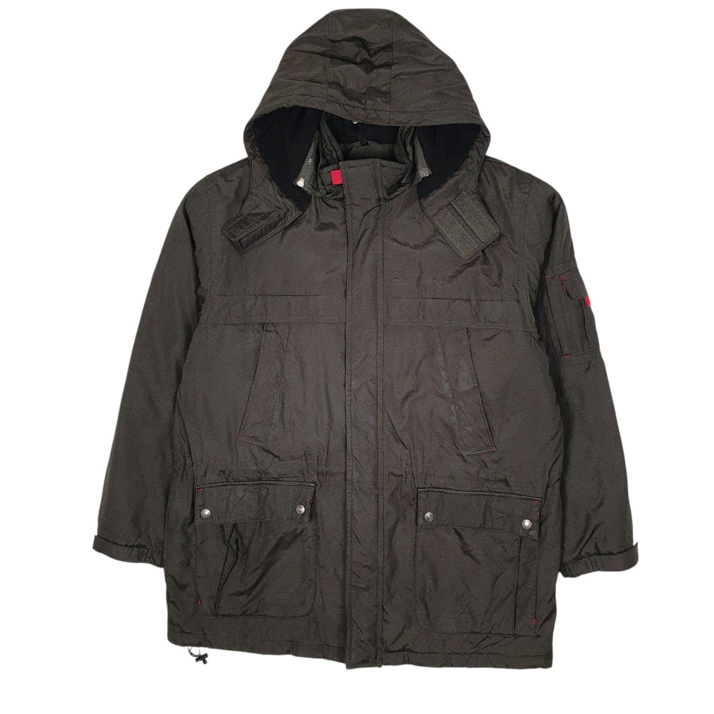 Mens Green Levis Padded  Coat