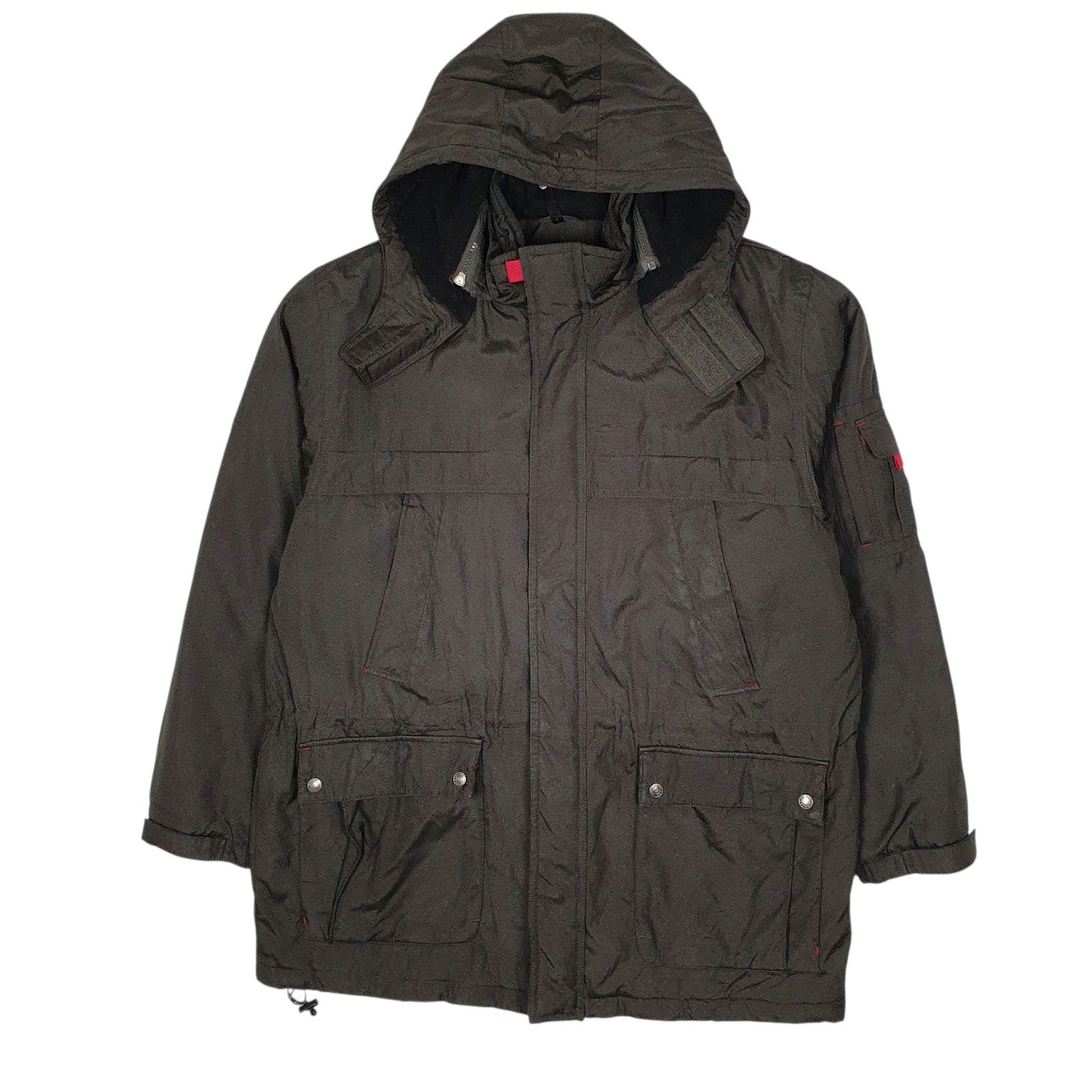 Mens Green Levis Padded  Coat