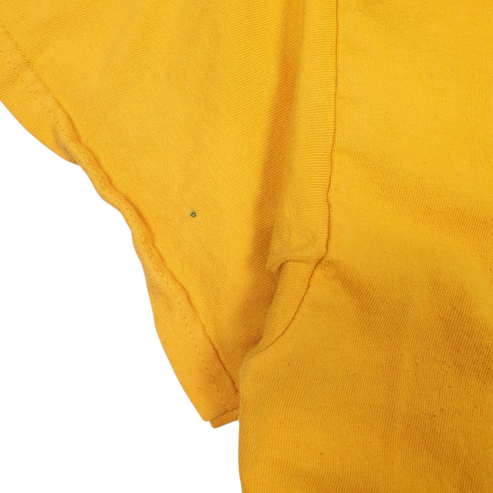 Mens Yellow Gildan   T Shirt
