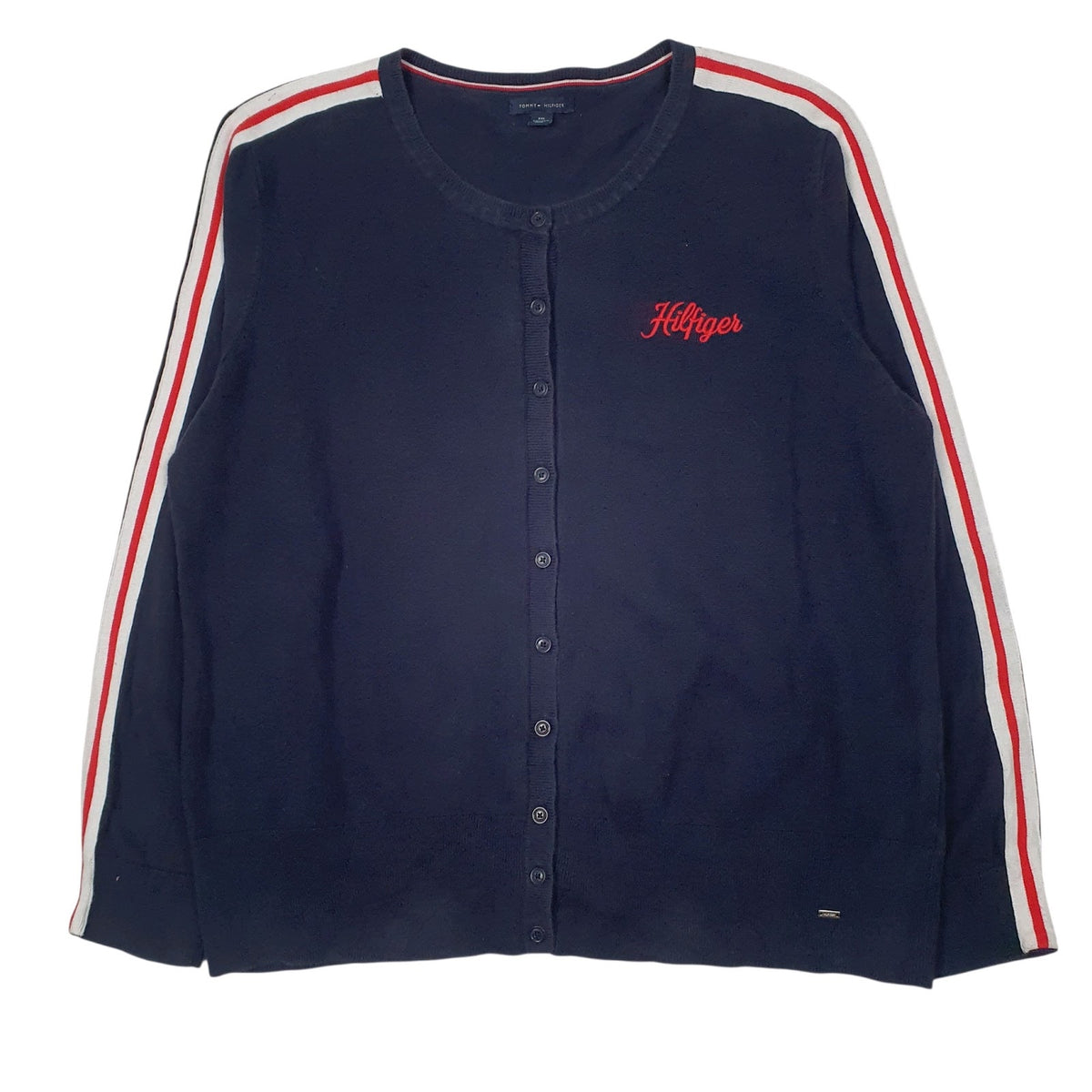 Womens Navy Tommy Hilfiger  Cardigan Jumper