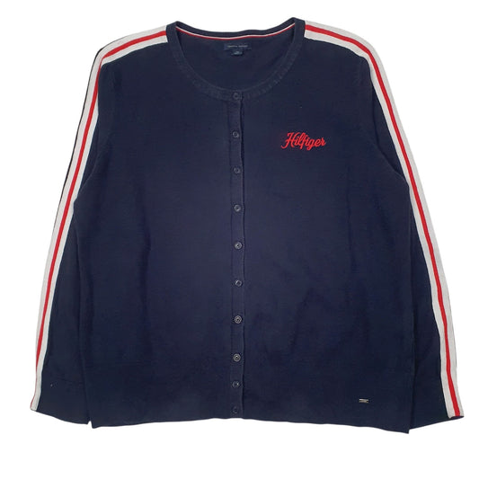 Womens Navy Tommy Hilfiger  Cardigan Jumper