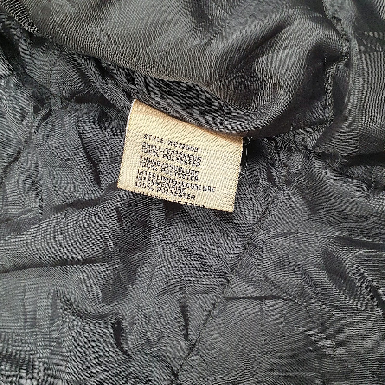 Mens Green Levis Padded  Coat