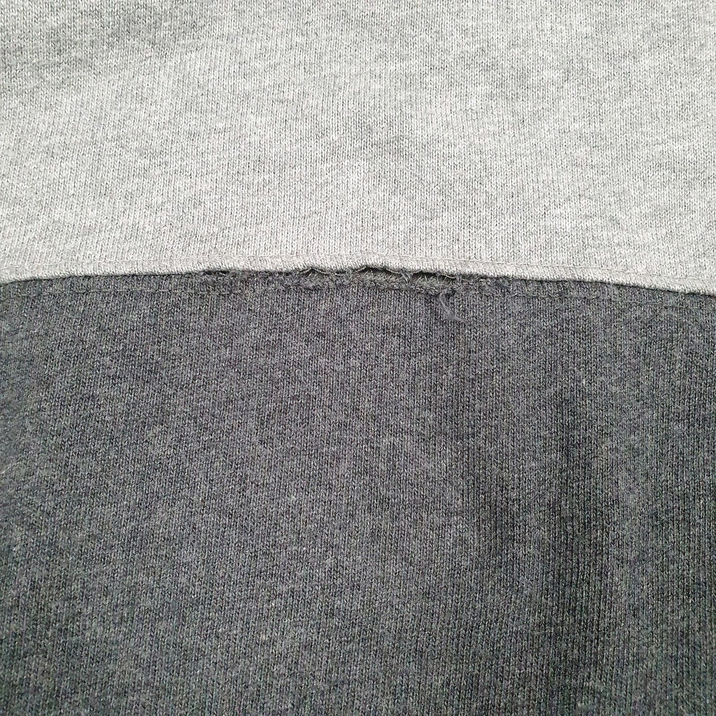 Mens Grey Club Room Rugby Crewneck Polo Shirt