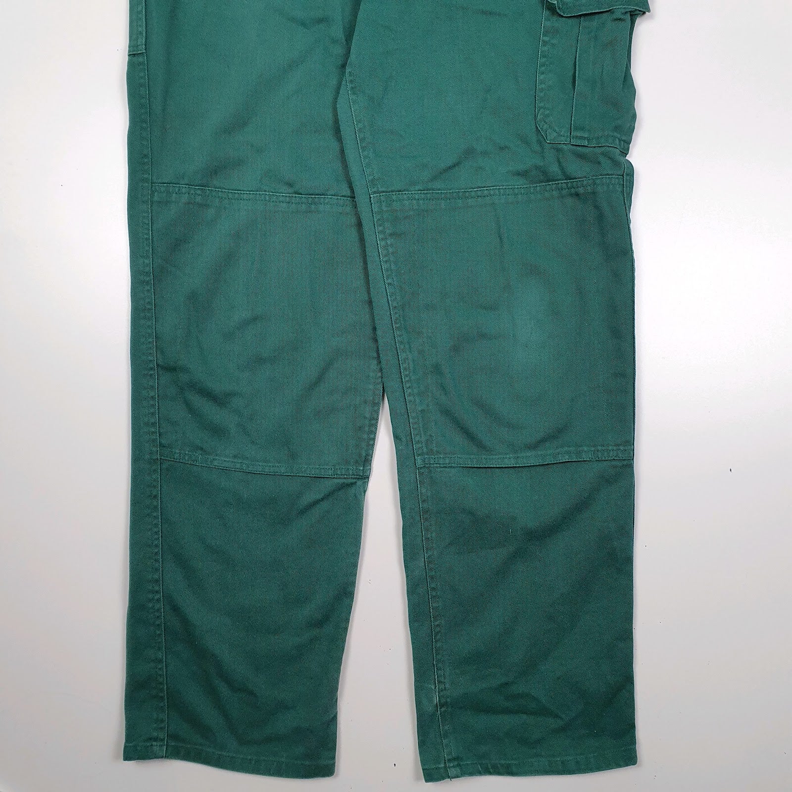 Mens Green Planam Vintage 1980s 90s Crewneck Trousers