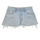 Womens Blue Levis  Denim Shorts