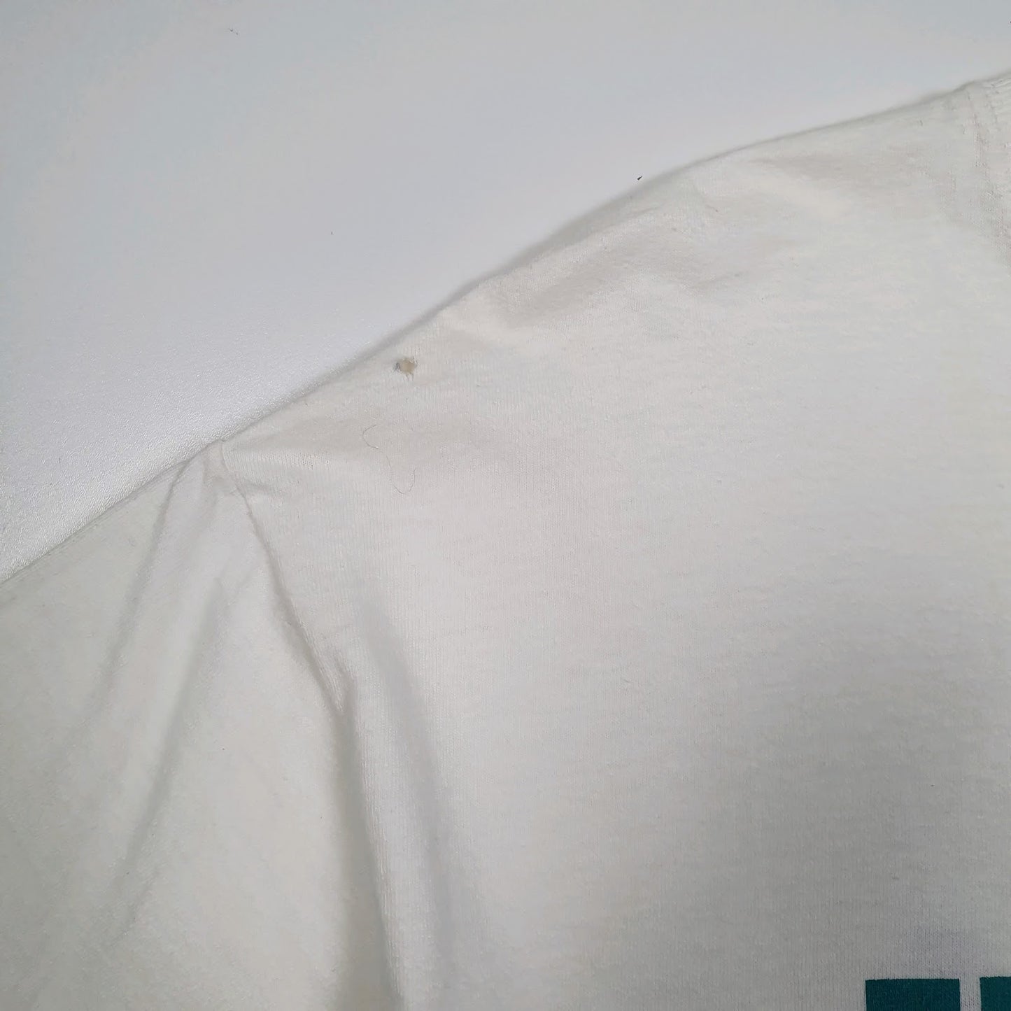 Mens White Fruit Of The Loom Unite To Fight PKD  T Shirt