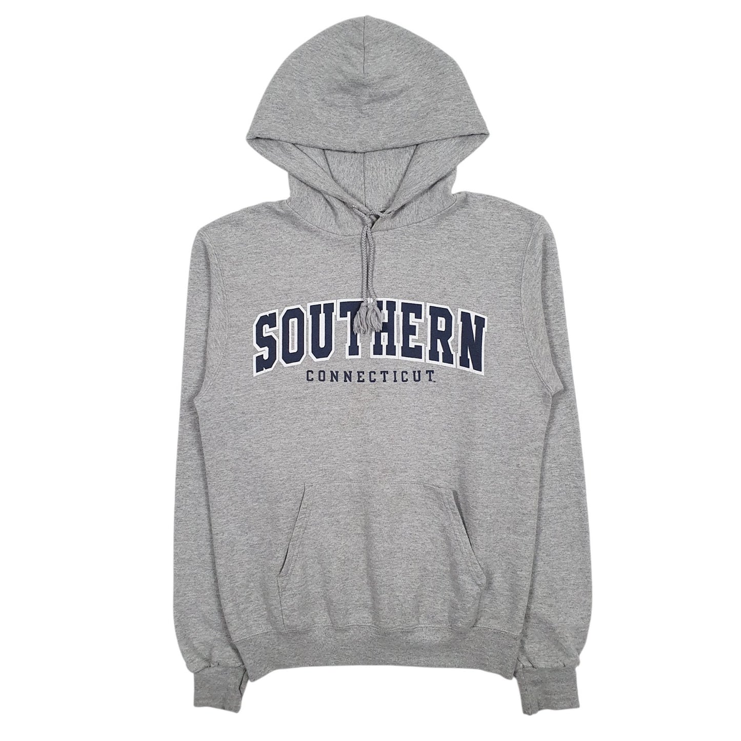 Mens Grey Champion Southern Connecticut Hoodie Jumper