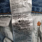 Mens Blue Levis Distressed  Jeans