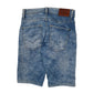Mens Blue Pepe Jeans Acid Wash  Shorts