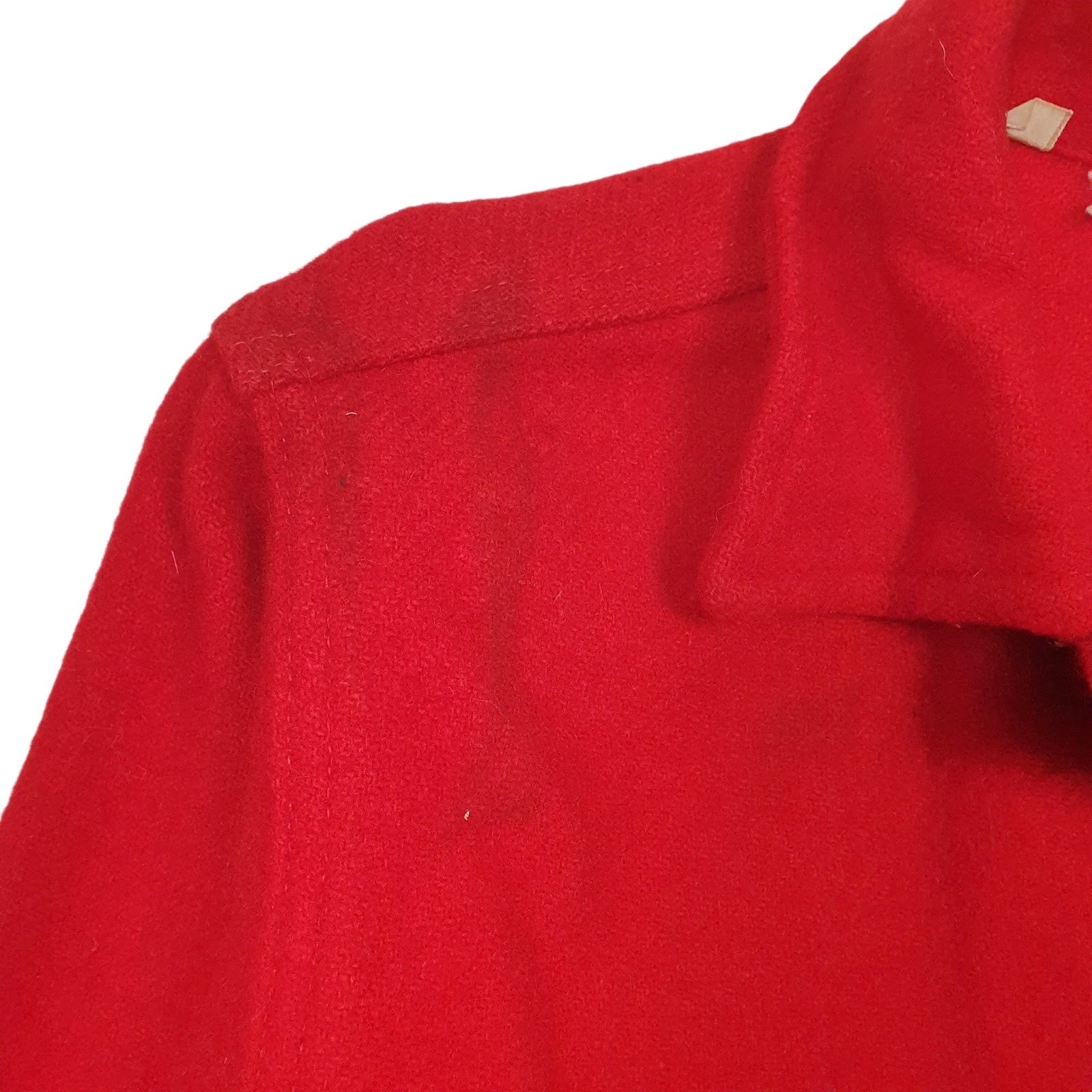 Mens Red Boy Scouts Vintage Official  Coat
