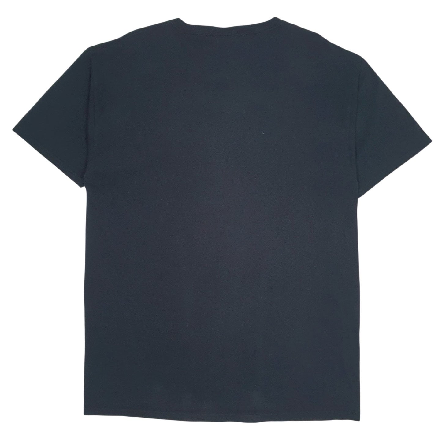 Mens Black Fruit Of The Loom Spartans  T Shirt