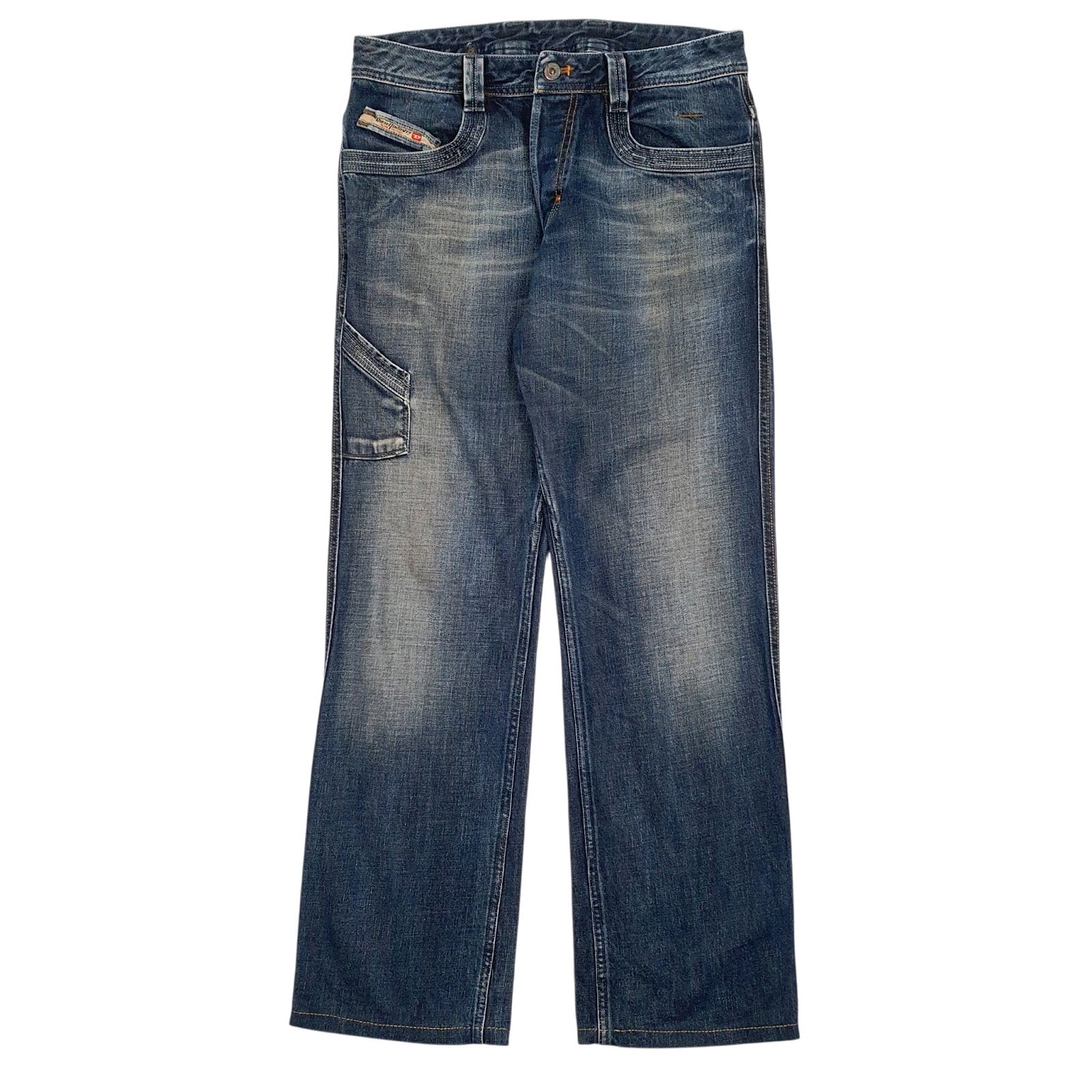 Mens Blue Diesel  Carpenter JeansW31 L31
