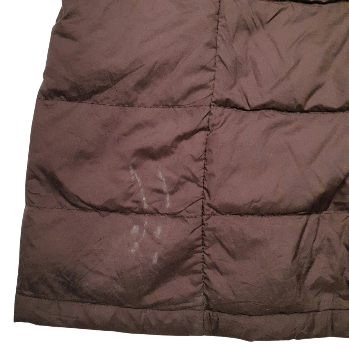 Womens Brown The North Face 700 Longline  Coat